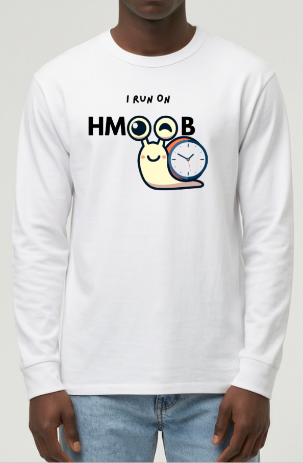 I Run On Hmoob Time      Long-sleeve