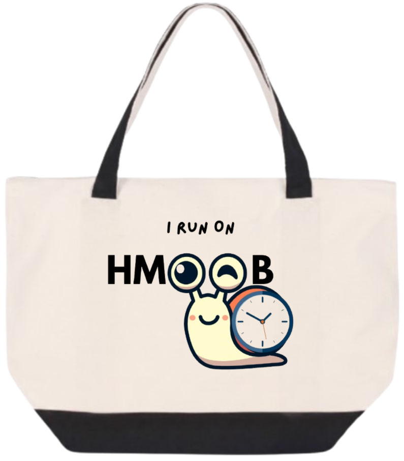 Tote Bag___I Run On Hmoob Time