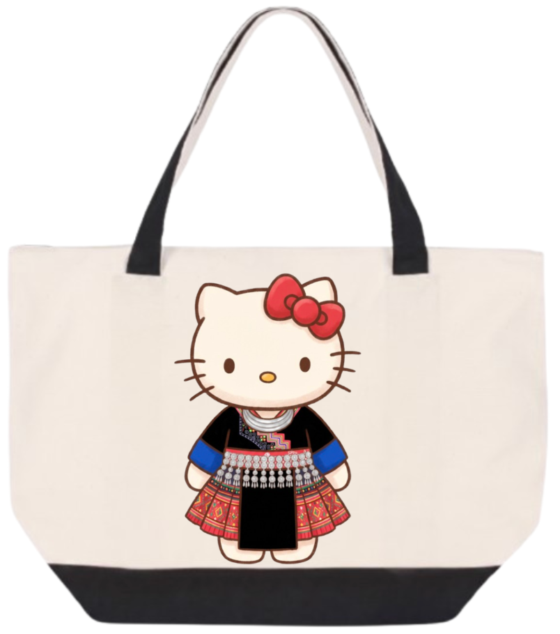 Tote Bag__Hmong Hello Kitty
